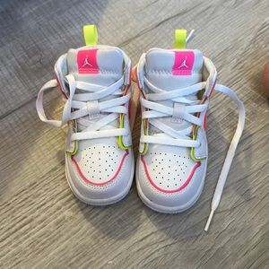 Neon Air Jordan 1